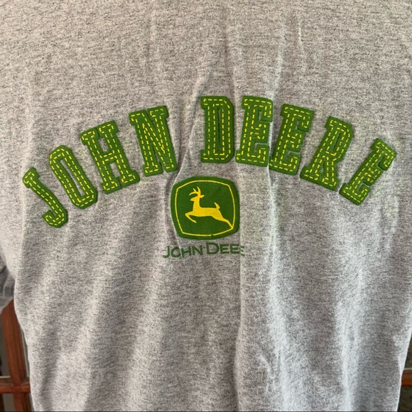 John Deere Embroidered T-Shirt - Picture 2 of 8